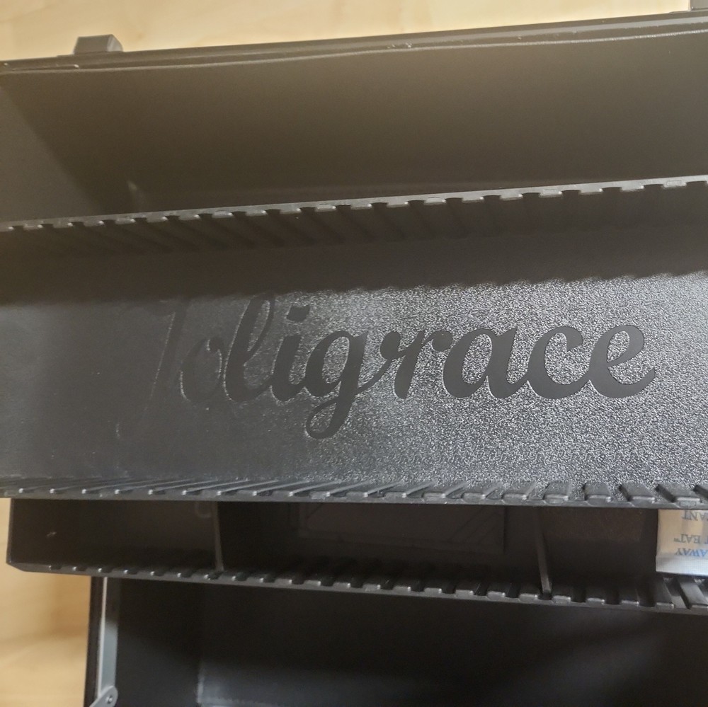 Joligrace Makeup Train Case Professional Cosmetic Organizer Aluminum Storage ...