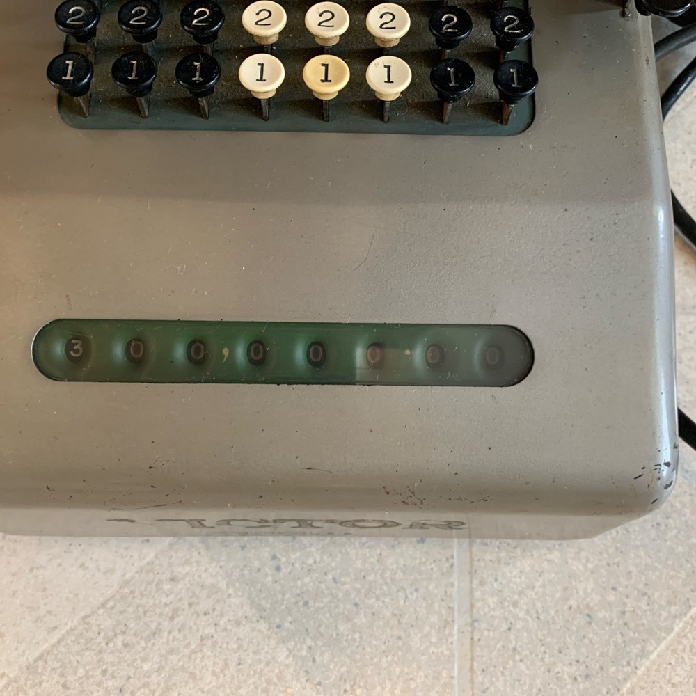 Victor Model W Motorized adding machine Vintage 1920’s