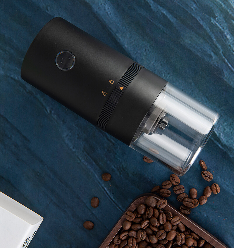 New Portable Ceramic Electric Coffee Grinder with TYPE-C USB Charge