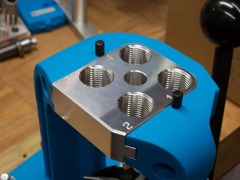 (2) Dillon RL550B/C BL550 Style Billet Aluminum tool head CNC Made Toolhead