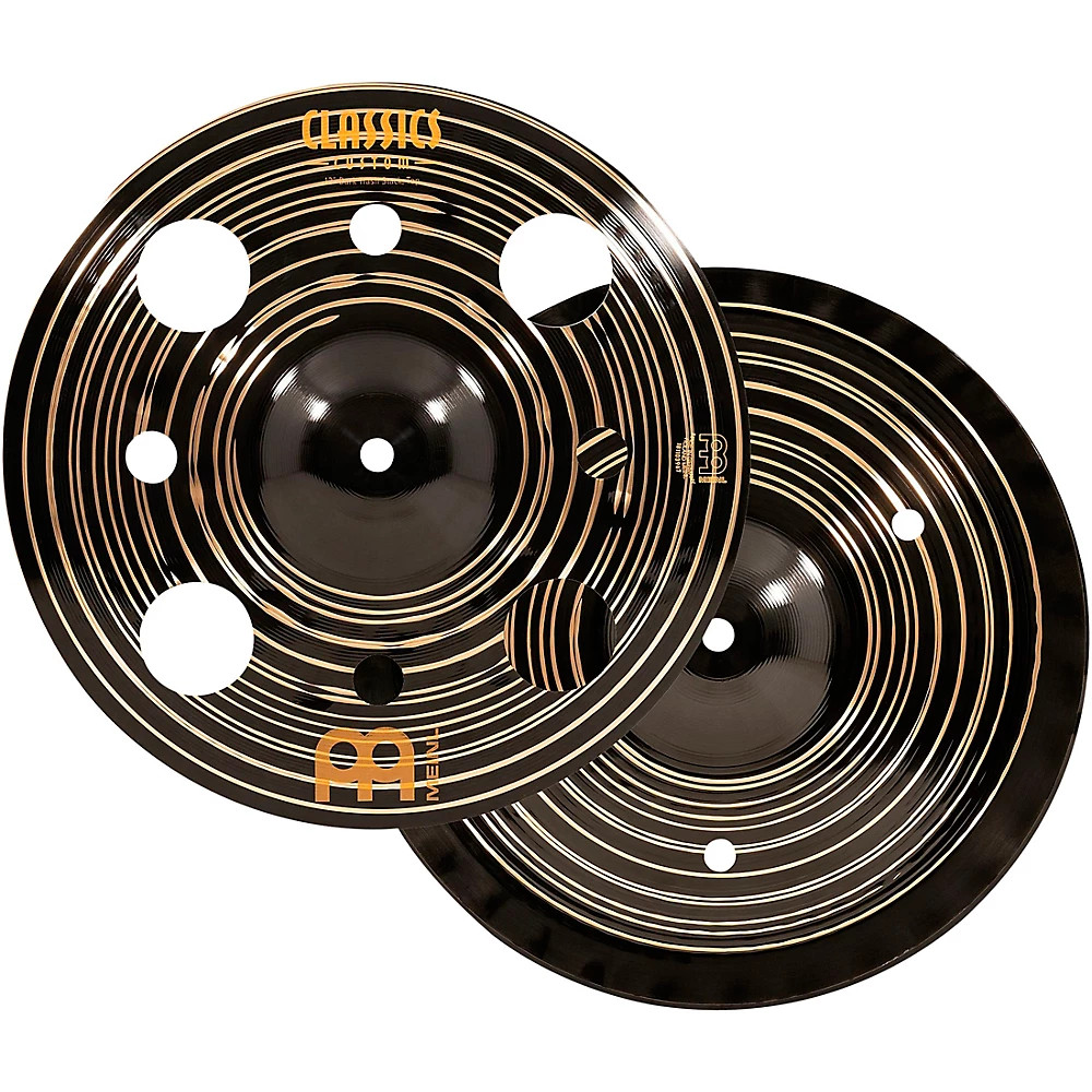 Meinl Classics Custom Dark Trash Stack Cymbal Pair 12 in.
