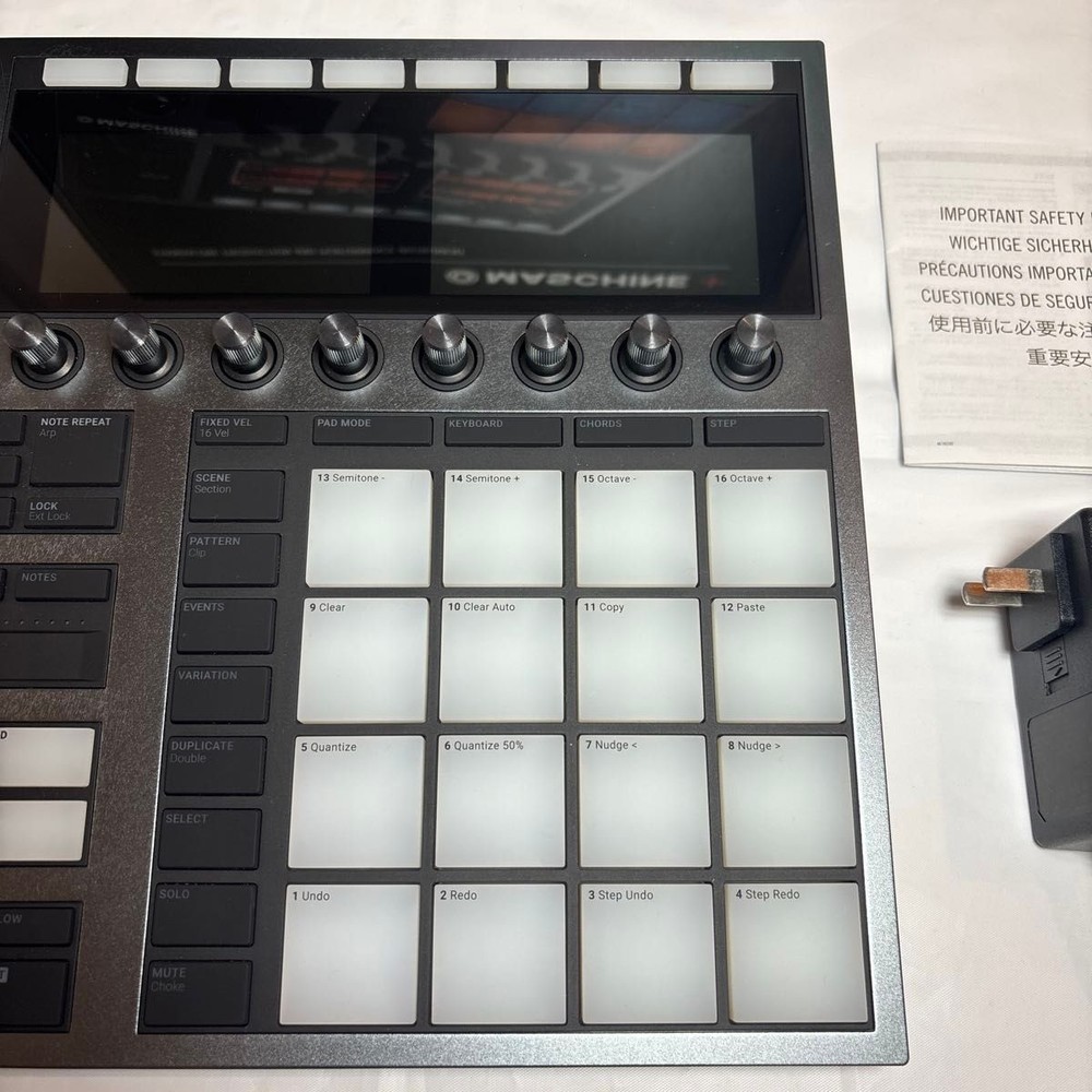 Native Instruments Maschine Plus Standalone Groovebox Sampler Tested Japan
