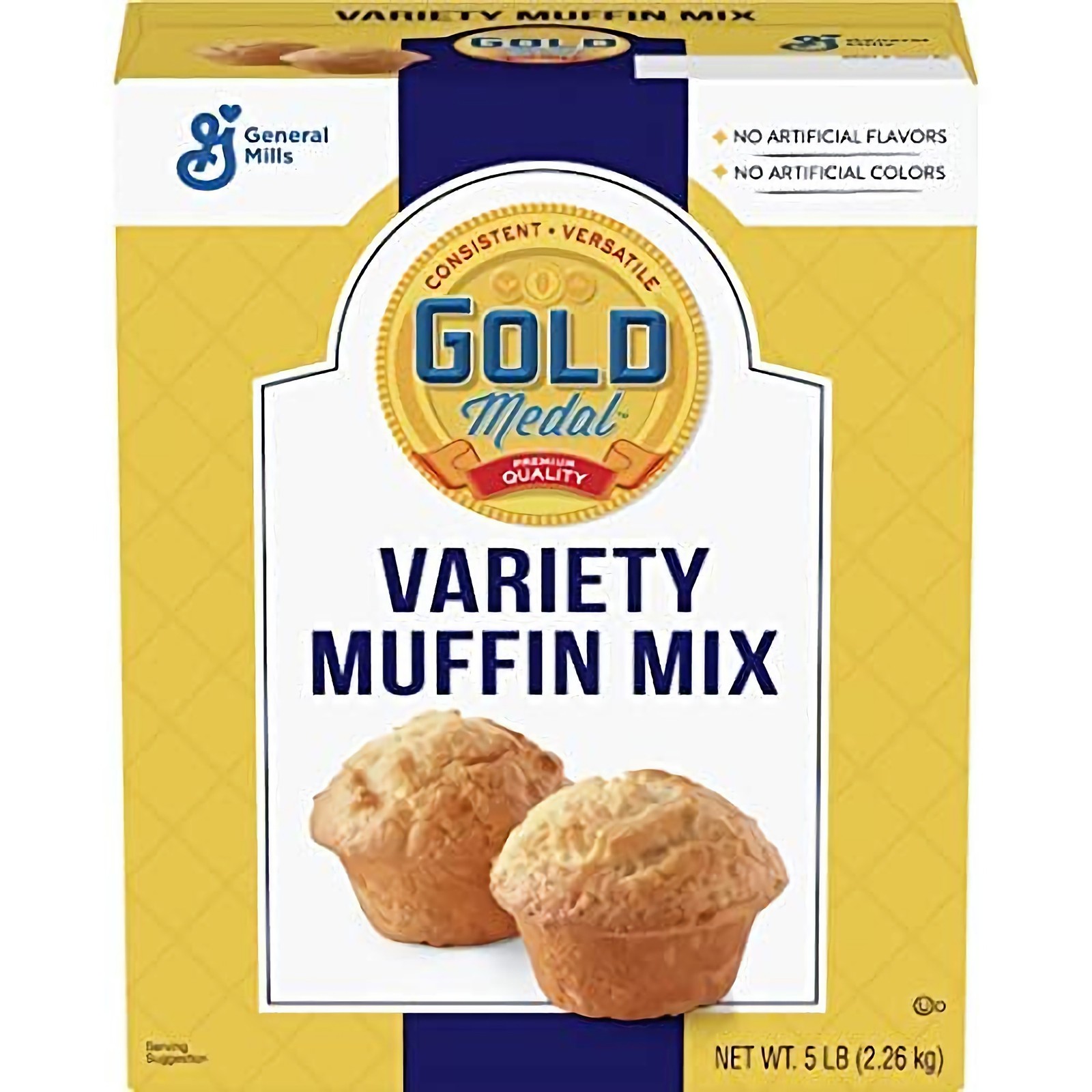 Gold Medal Variety Muffin Mix, 5 Pound Box