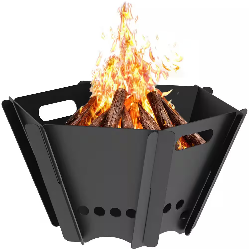Micro Portable 11 In. Steel Fire Pit