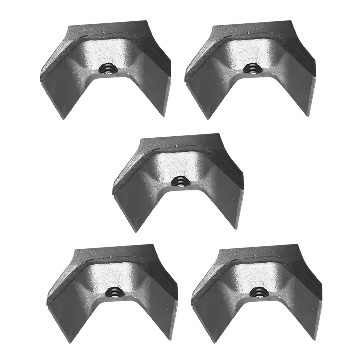 For 5PCS Fecon Forestry Mulcher Viking Axe Knife Teeth NEW