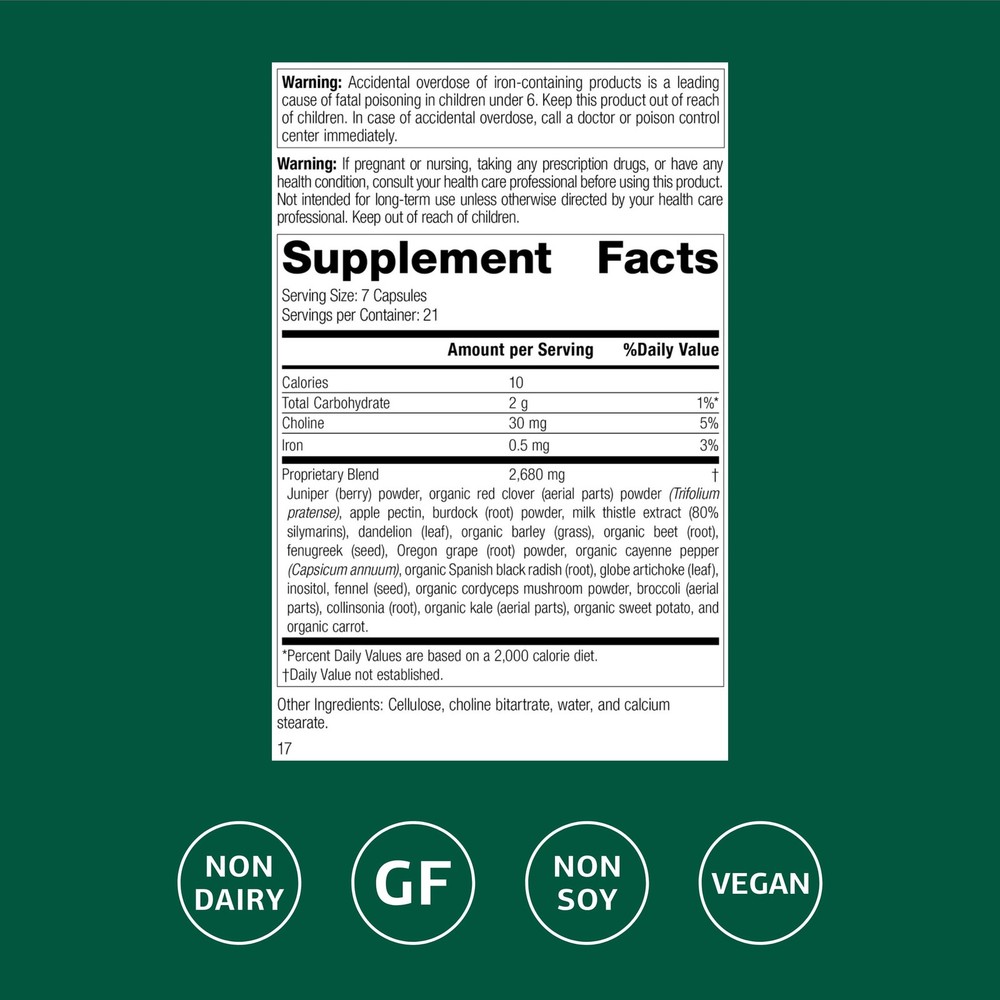 Standard Process SP Cleanse: Kidney, Liver, Gallbladder, Digestive Support - 150