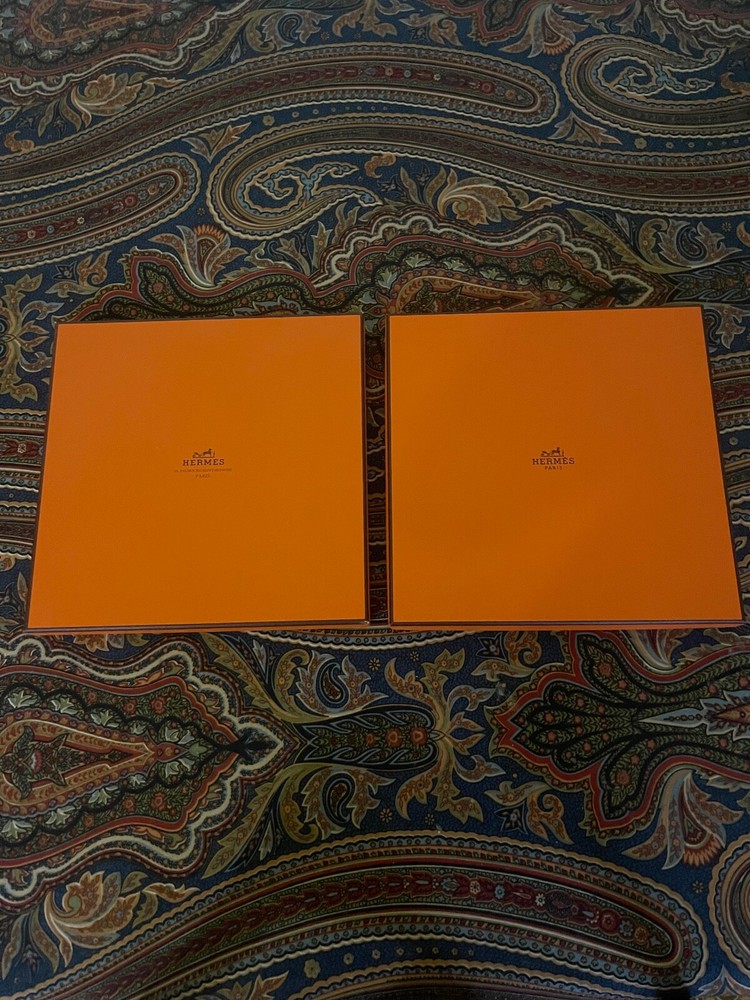Set of two Hermes presentation boxes