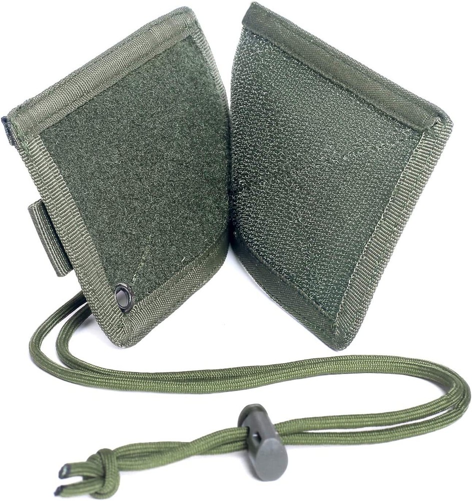 Tactical ID Card Holder Adjustable Neck Lanyard Key Ring Loop Patch Badge Holder