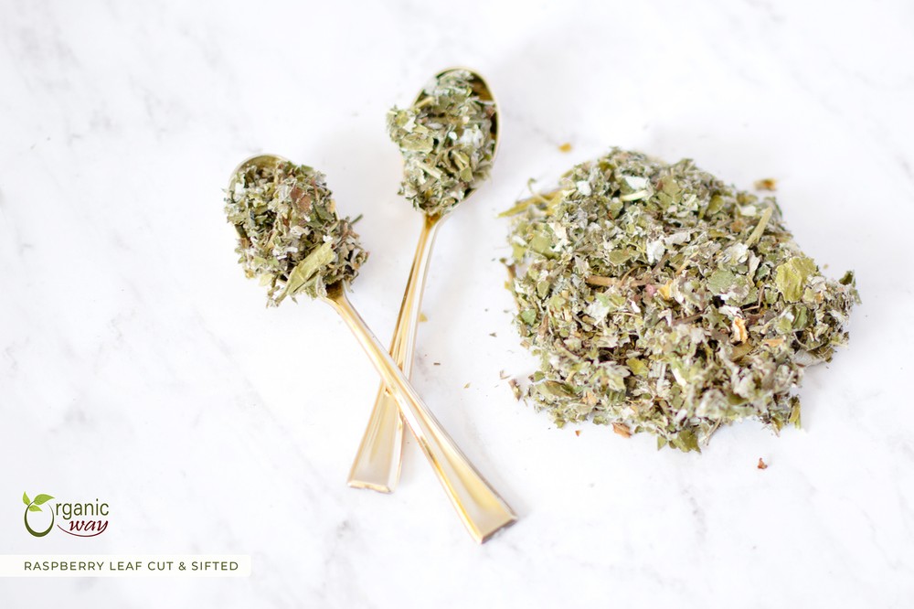 Organic Way Raspberry Leaf Cut & Sifted - Organic, Kosher & USDA Certified