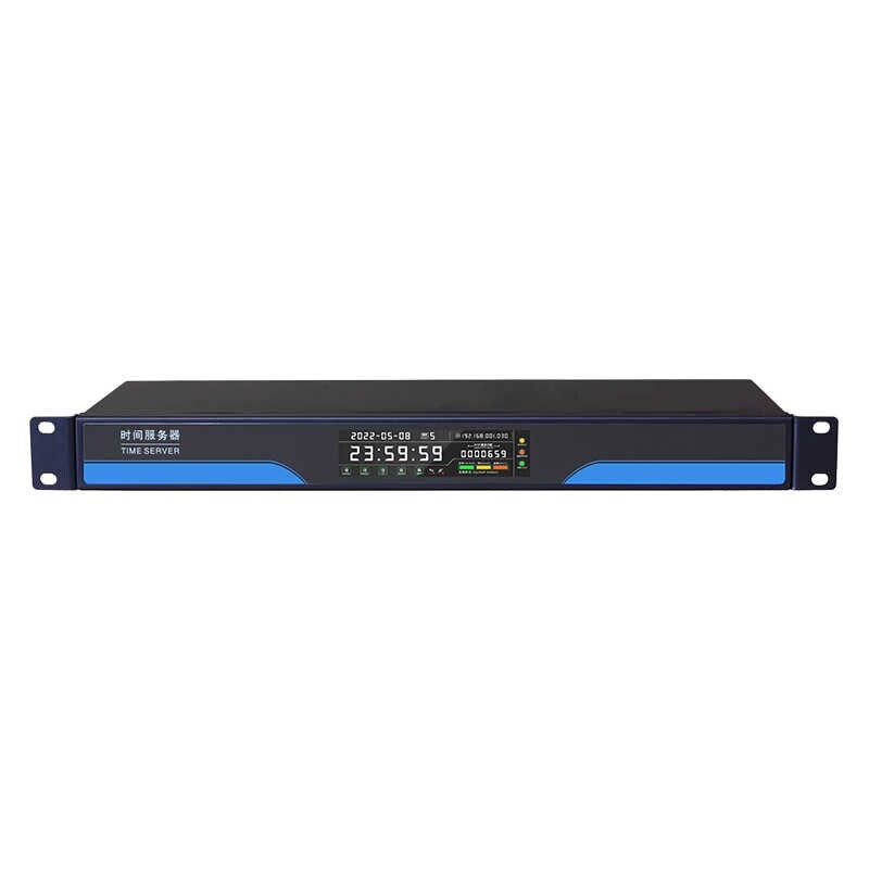 Network Time Server with HighPrecision OCXO for Beidou Dual Mode +9 Network Port