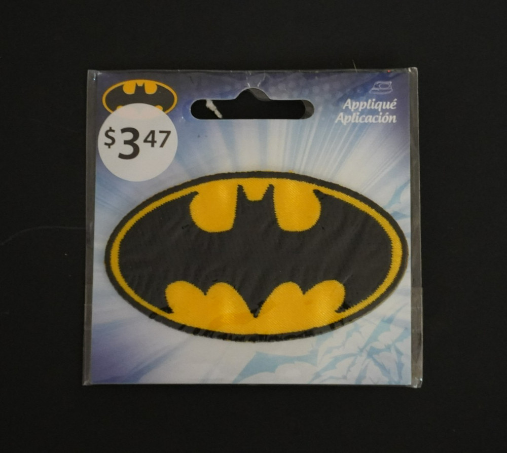 DC COMICS BATMAN LOGO 2.75" PATCH