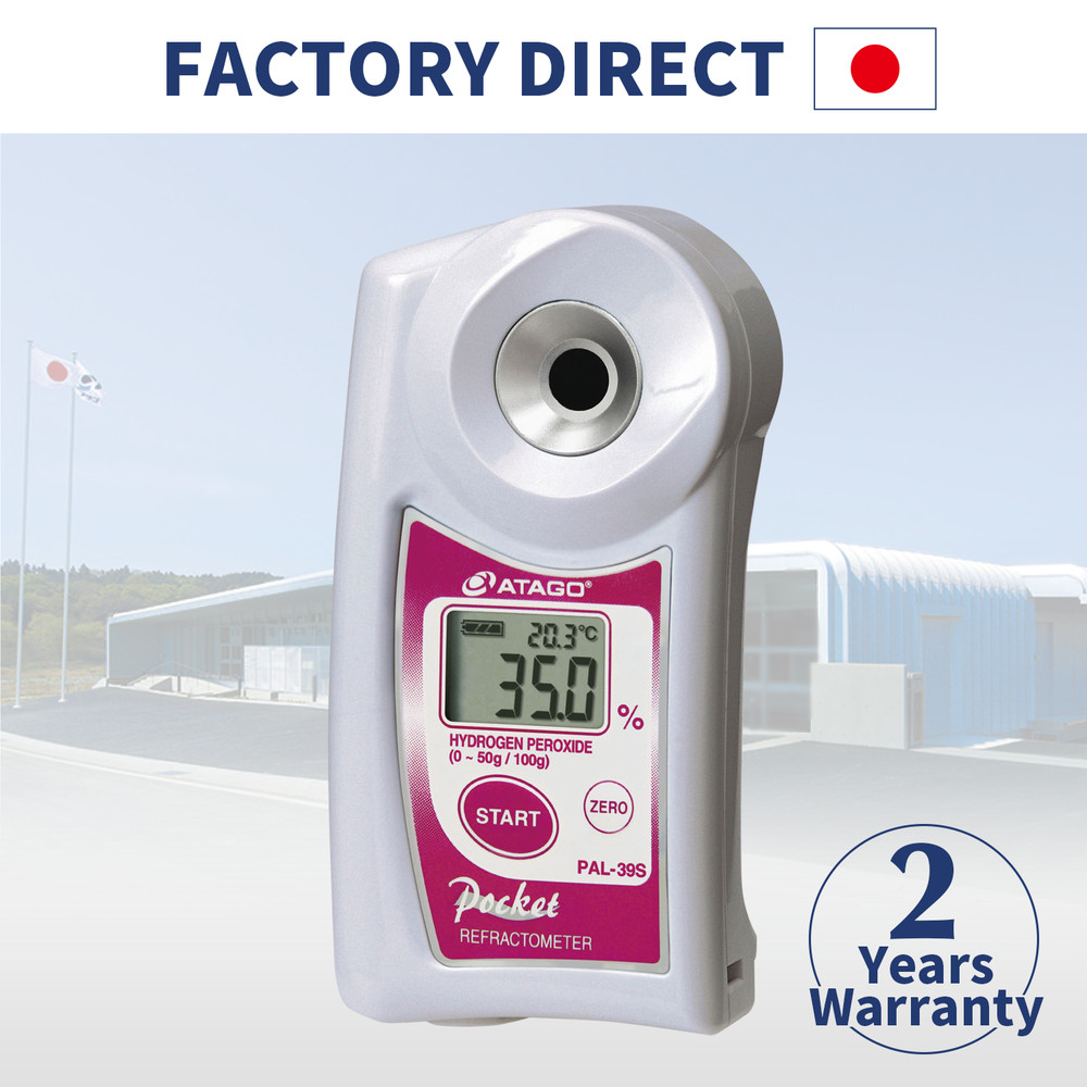 ATAGO Hydrogen Peroxide Refractometer PAL-39S