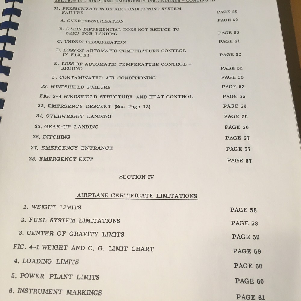 Lockheed 1329 JetStar Flight Training Manual