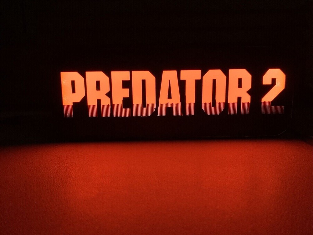 Large Predator 2 USB LED Light Up Sign Box USB Lamps