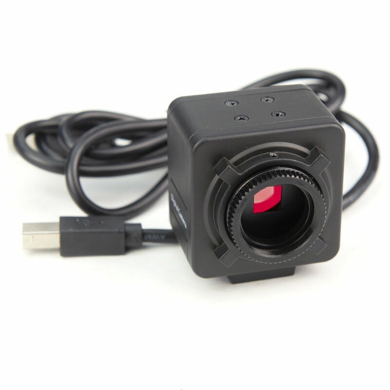 5.0 MP HD Digital Electronic Eyepiece Camera USB Microscope with C Mount Adapter