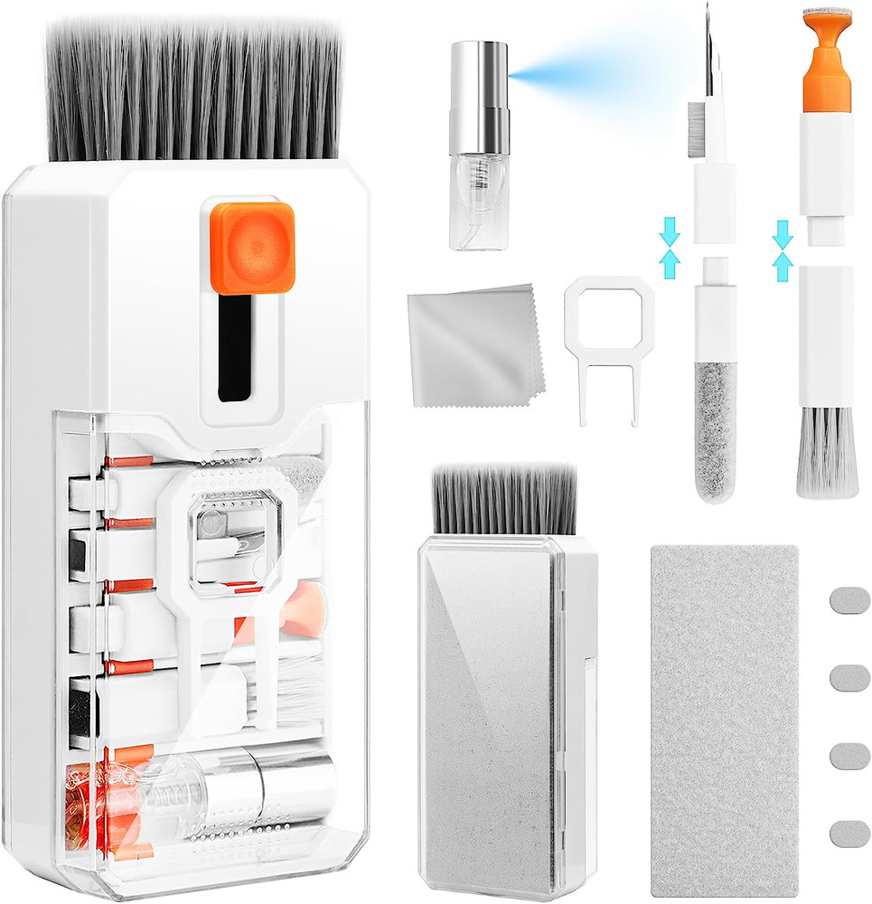 All-in-One Keyboard & Screen Cleaning Kit for Laptops, PCs & Electronics