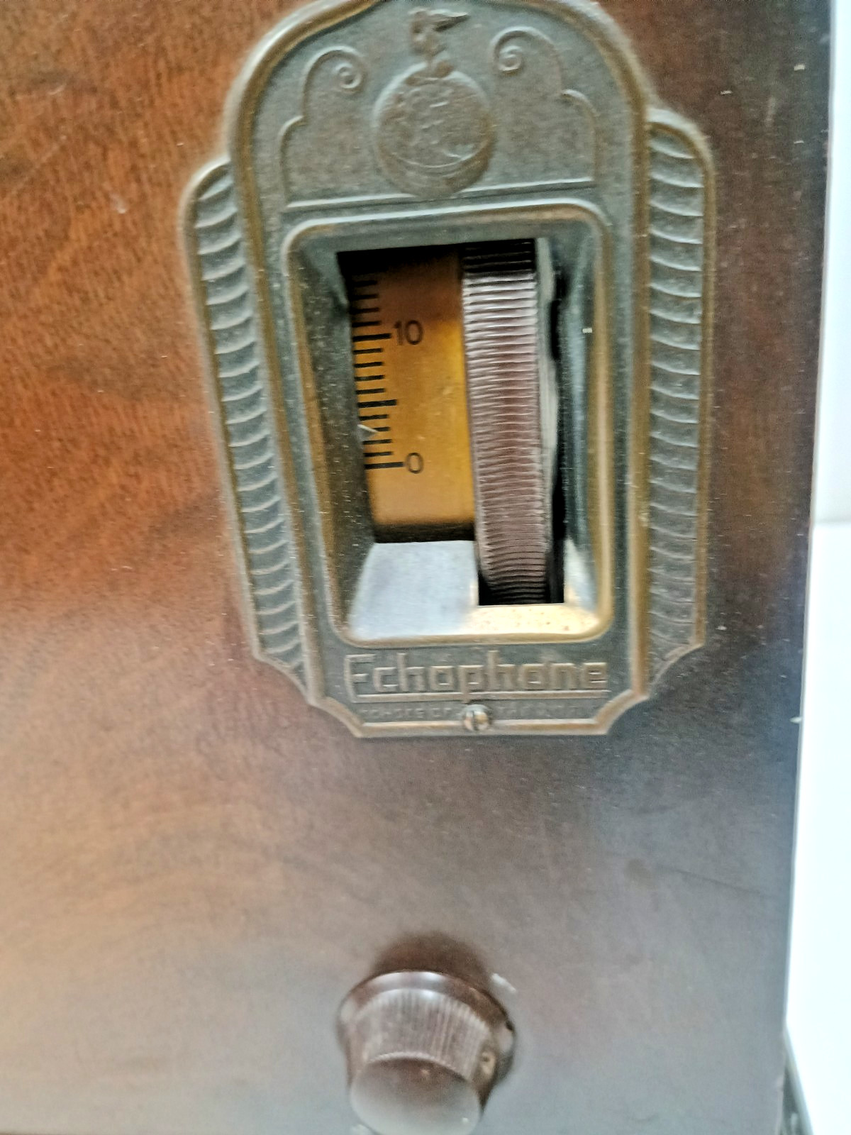 Echophone Cathedral Tube Radio Works, Nice