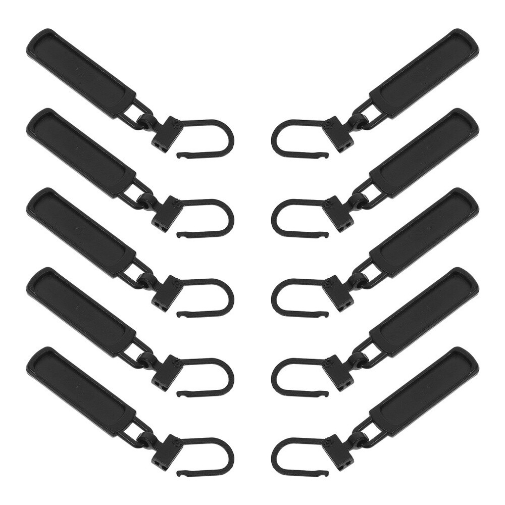 10 Pcs Zipper Tag Head Box School Bag Accessories Replacement Pull