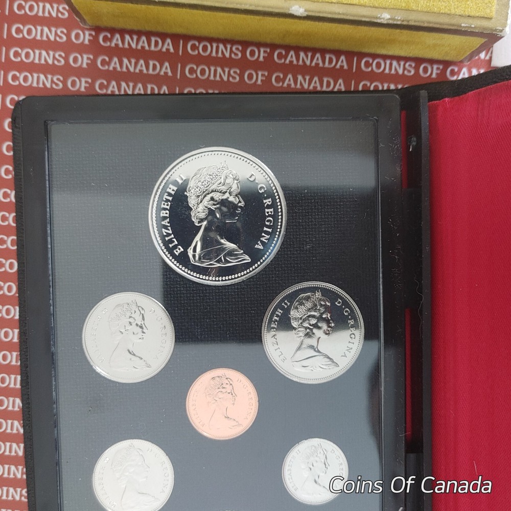 1976 Canada 7 Coin Proof Set - With Special Edition Silver Dollar #coinsofcanada