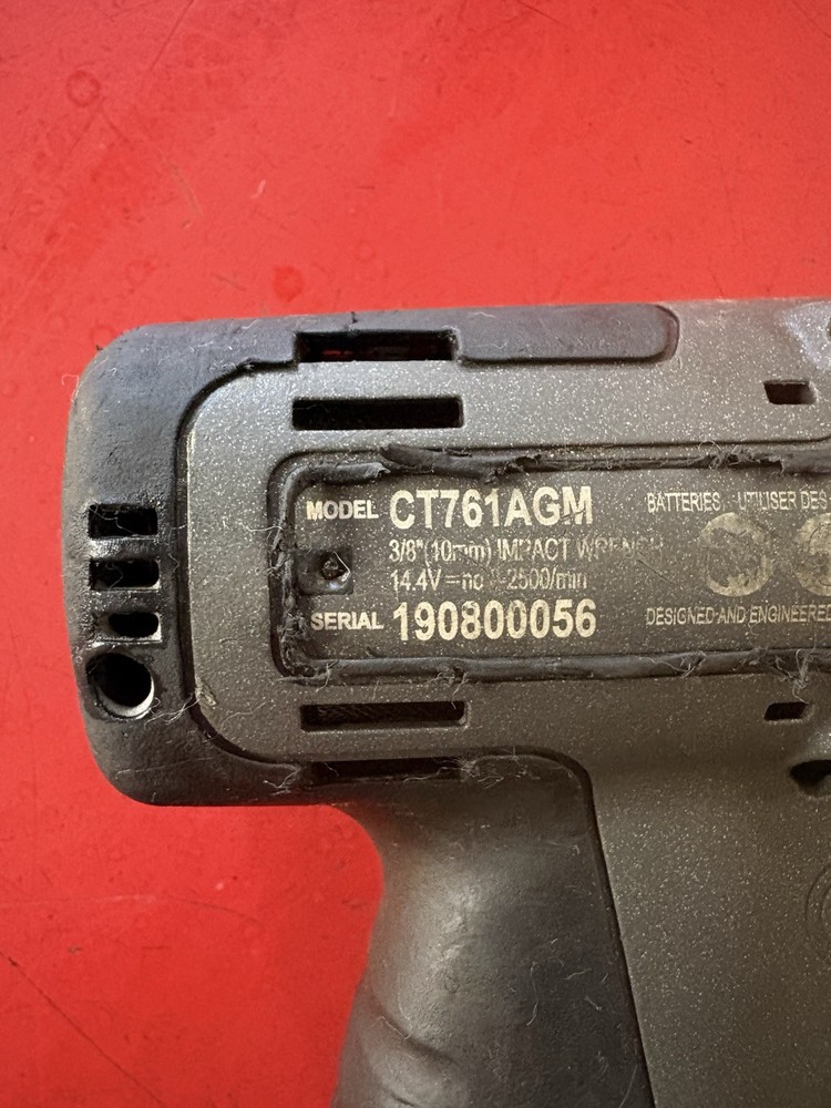 Snap On Gray CT761AGM 3/8" Impact Driver