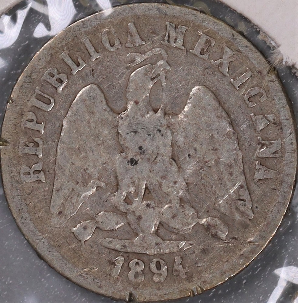 1894 Mo M Mexico 10 Centavos #2