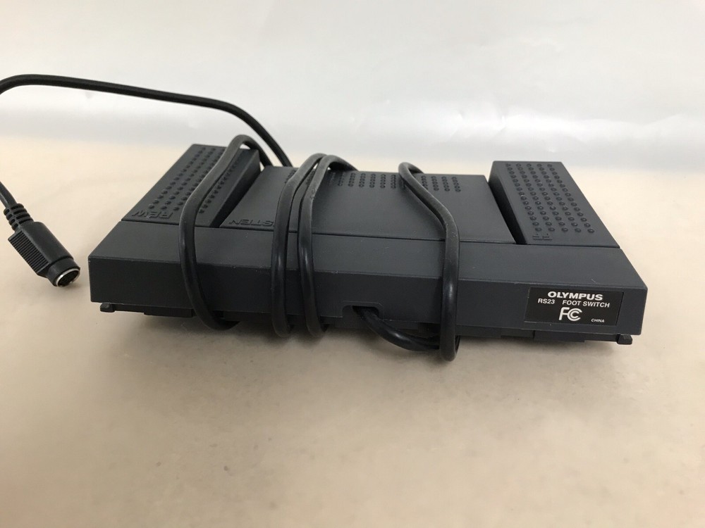 Olympus RS23 Dictation Stenography Transcriber Foot Pedal Switch