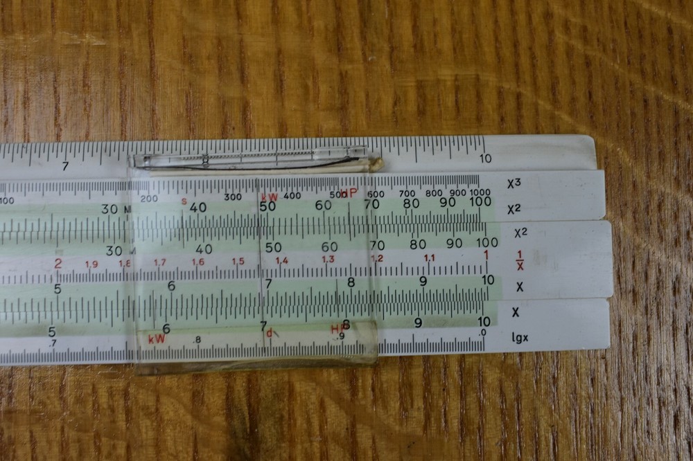 Faber-Castell 57/87 Reitz Slide rule Boxed with instructions
