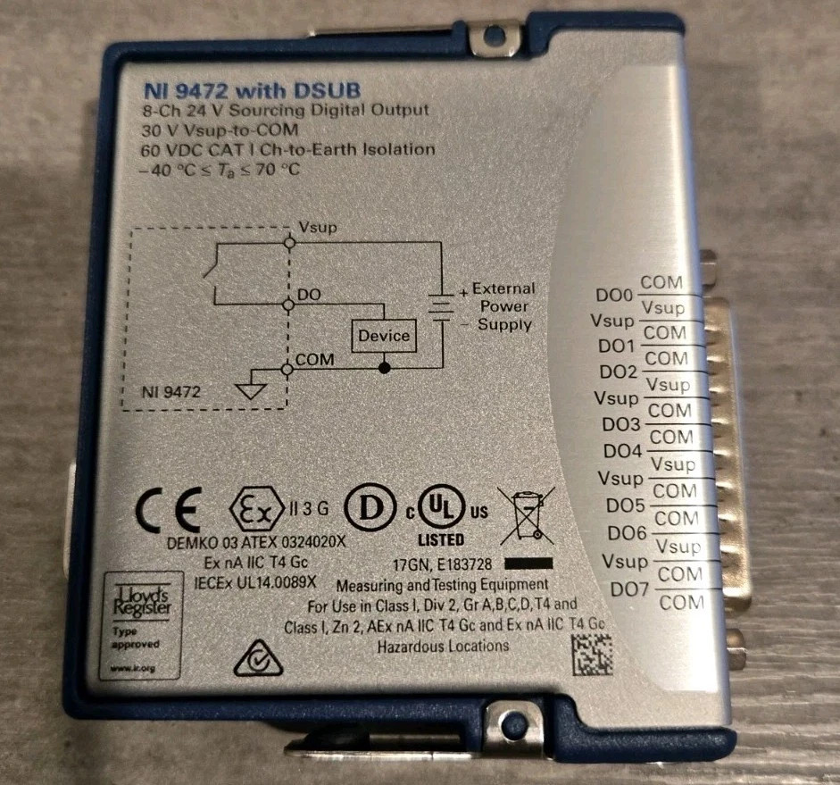 USED National Instruments NI 9221 cDAQ Analog Input Module, ±60 V