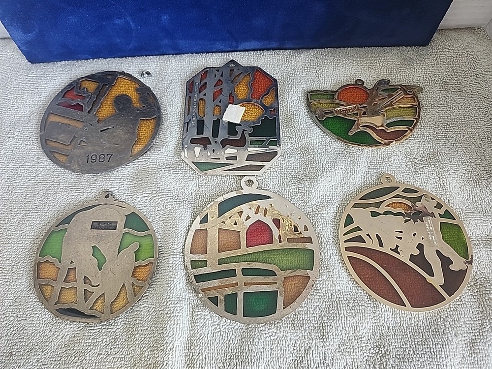 6 PC John Deere Suncatcher ;ASST'D YEARS