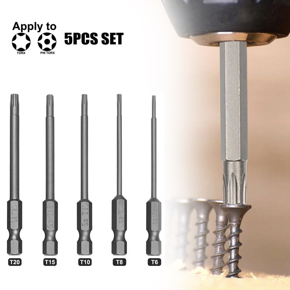 High Performance Magnetic Screwdriver Bits Grab and Hold Screws with Ease