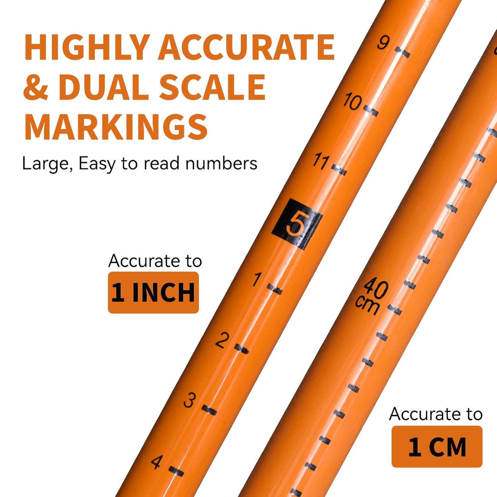 Height Stick for Trucks 15Ft,Load Height Measuring Stick with Adjustable Pole,No