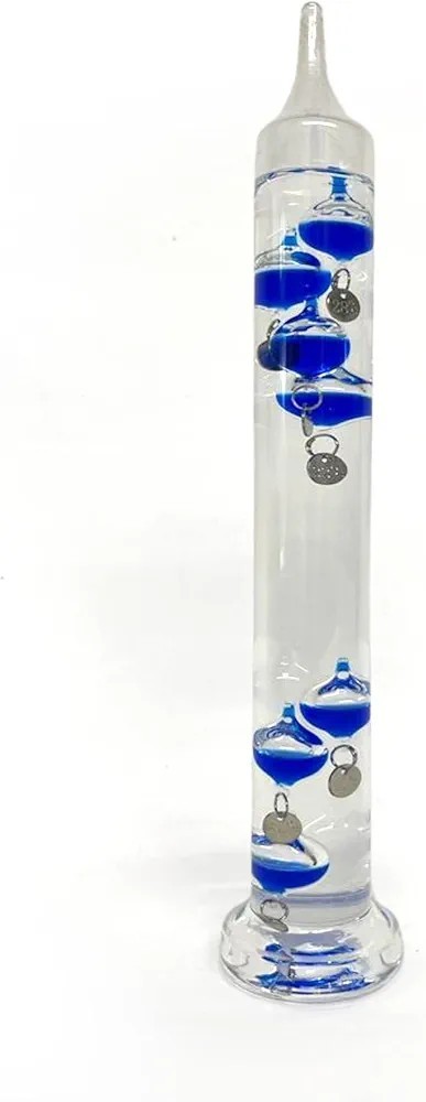 All Blue Galileo Thermometer