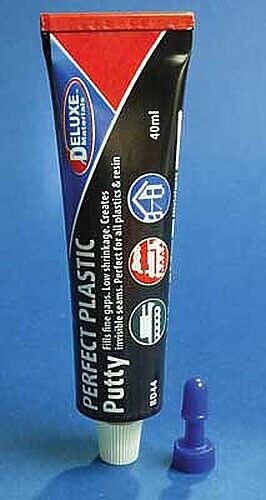 Deluxe-Materials Perfect Plastic Putty Tube (1.4oz 40ml) - Hobby and Plastic