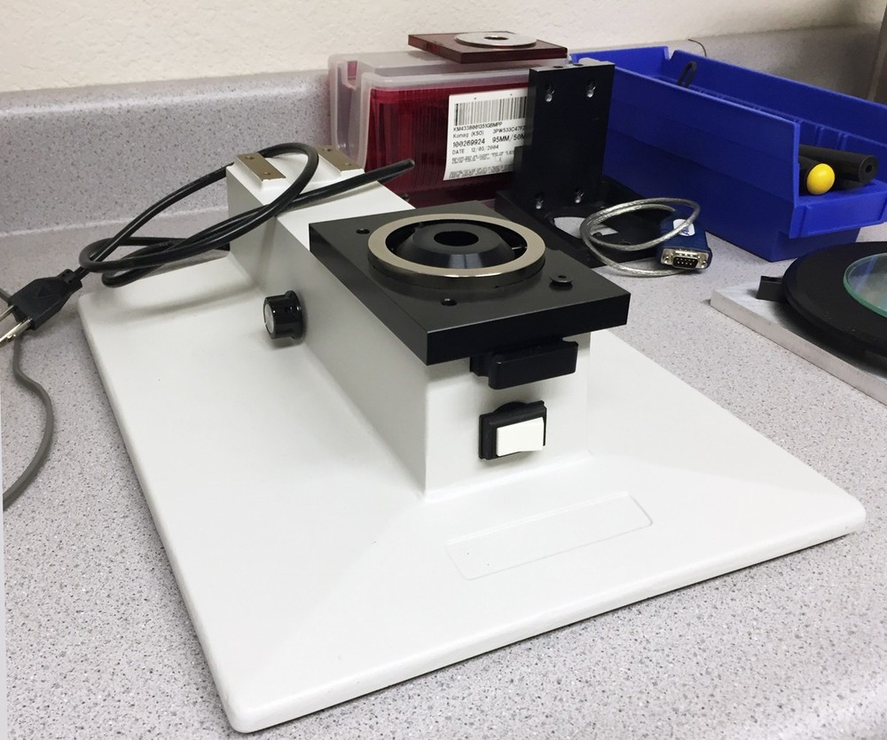 SEMPREX D-102 Transmitted Light Microscope STAND w/ Dovetail POST ~ MINT Conditn