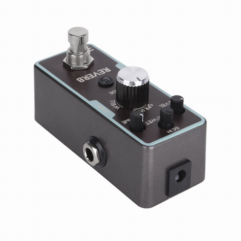 EX Mini Effects Processor Digital Spring Space Reverb Pedal For Bass Guitar