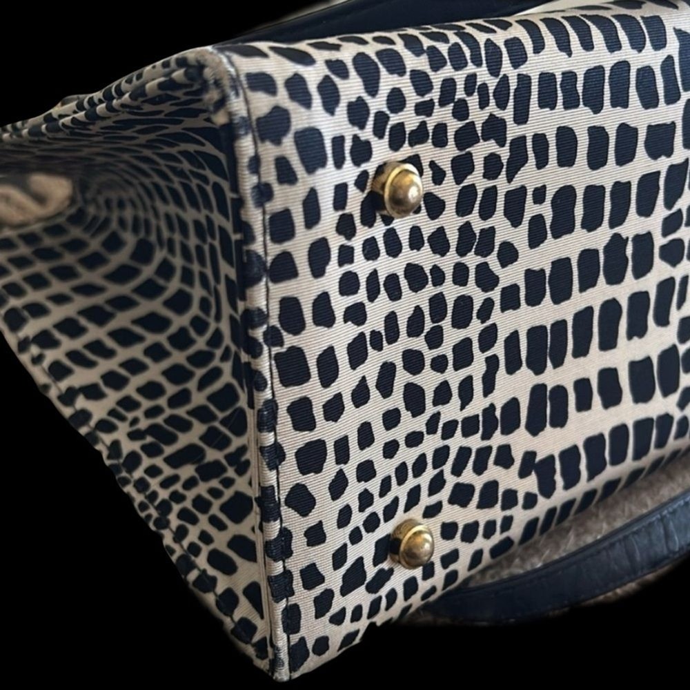 KATE SPADE GIRAFFE PRINT SHOULDER BAG