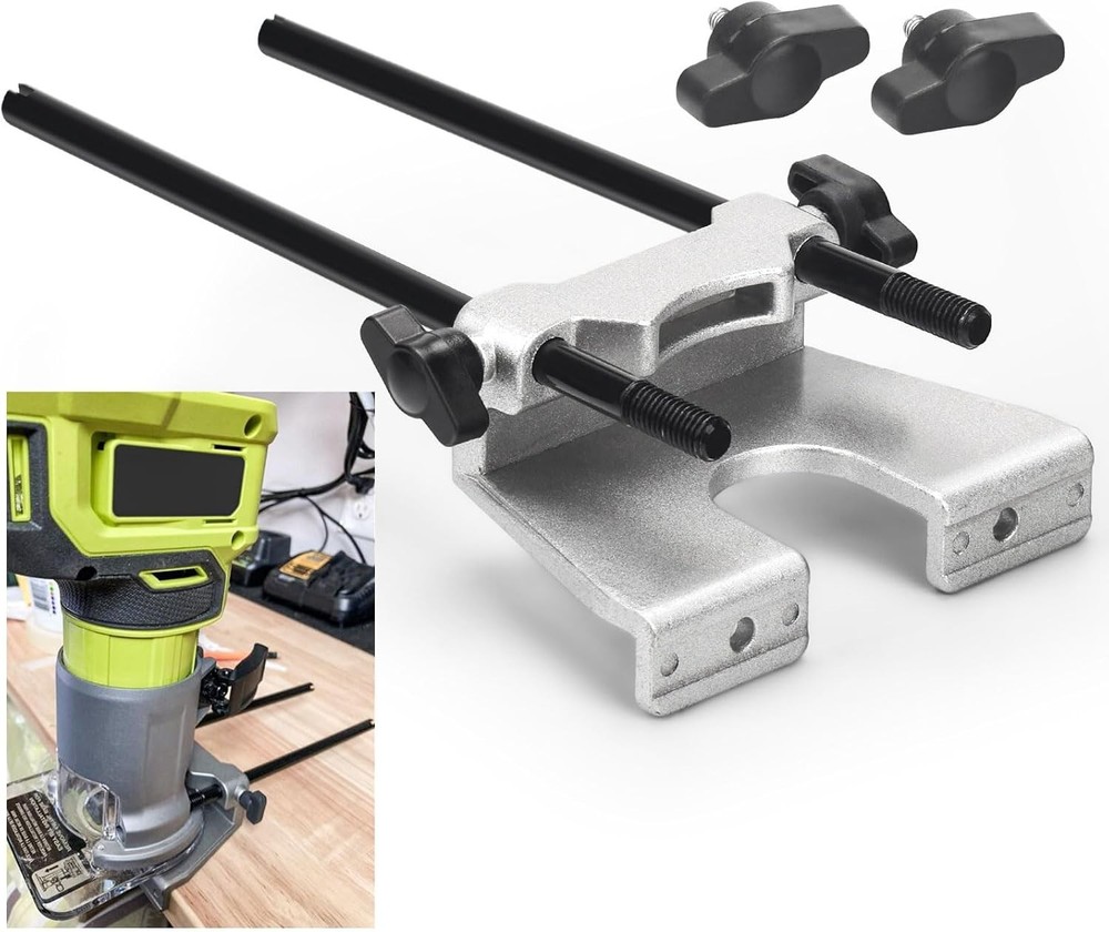 Router Edge Guide Assembly with Straightforward Installation & Solid Performance