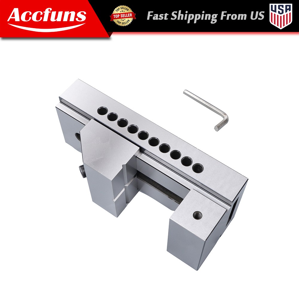 Vise Screwless Vise Lathe Milling Machine Vises 4" × 9-3/4" Precision Toolmakers