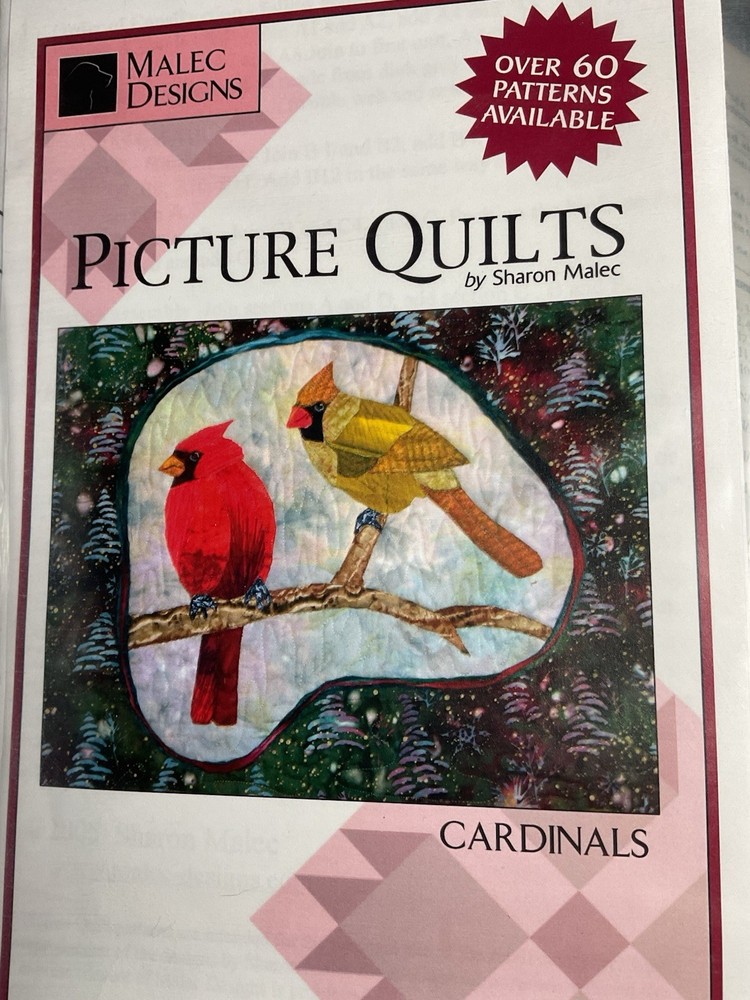 Cardinals Picture Quilt