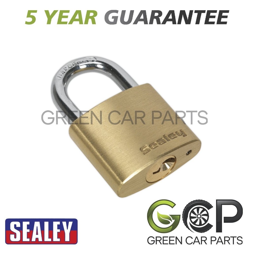 Sealey Brass Body Padlock 30mm PL100