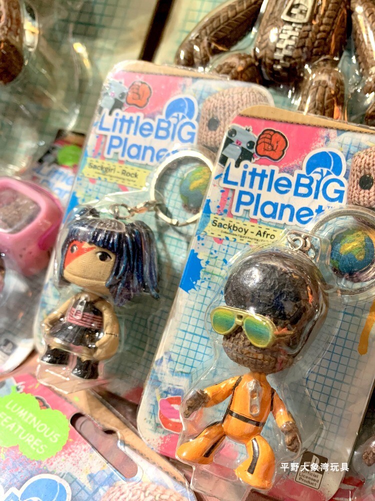 LittleBigPlanet 15 Styles Sackboy Joints Action Figurines Keychain Charms