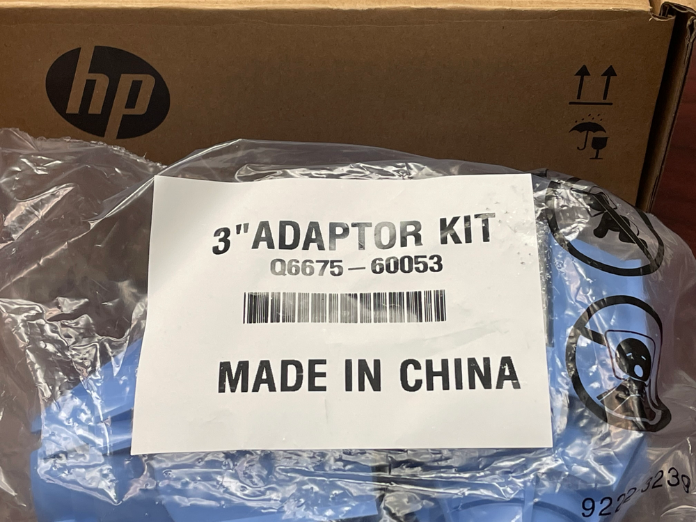 HP ORIGINAL Q6675-60053 3" Spindle Adapter Kit