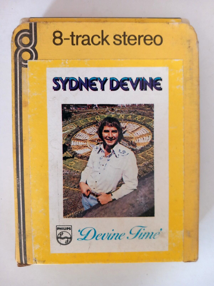 Sydney Devine Devine Time 8 Track Tape Cartridge [NOT SERVICED / UNTESTED]