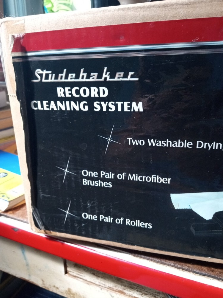 New In Unopened Box Studebaker Record Cleaning System