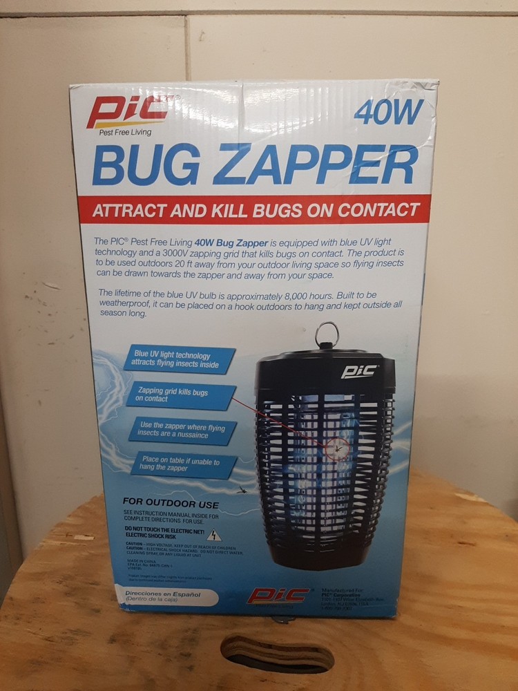 PIC Outdoor Bug Zapper 40 W