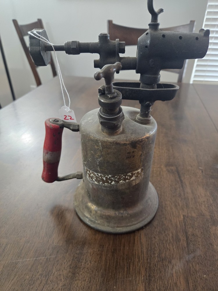 Antique Brass Torch