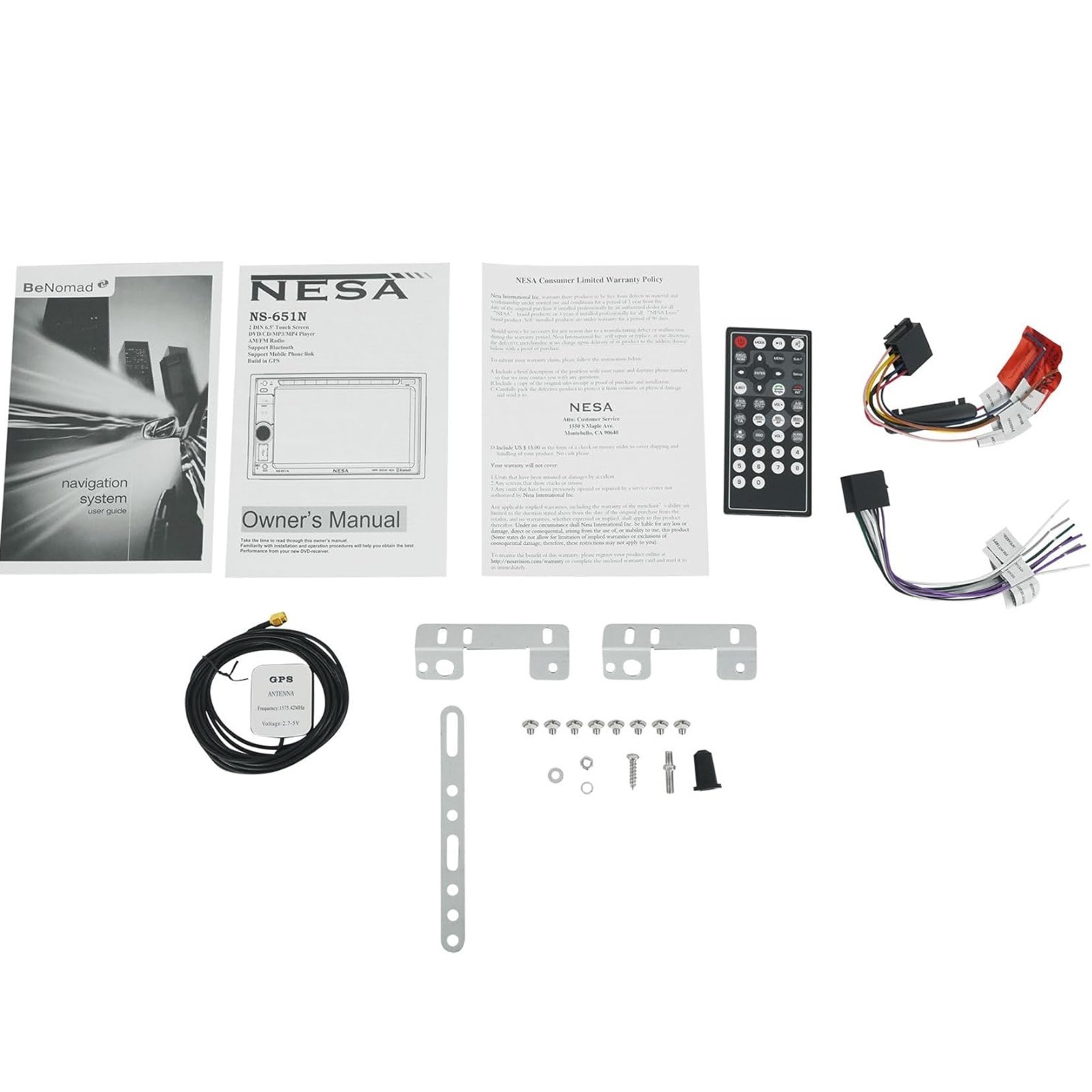 6.5" Screen CD/DVD USB GPS Navigation Car Stereo For 2003-2006 GMC Sierra 1500