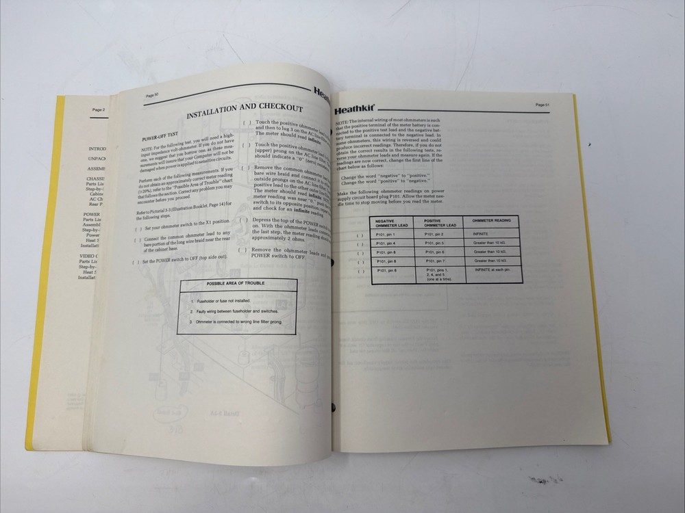 Vintage - HEATHKIT H-88A Digital Computer Assembly Manual.