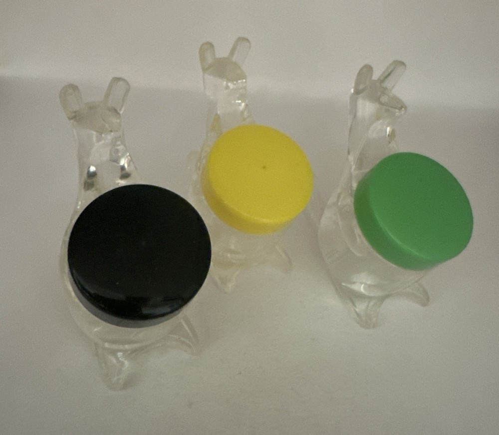 Kangaroo Acrylic Storage Jars Multi Colors Excellent Plus