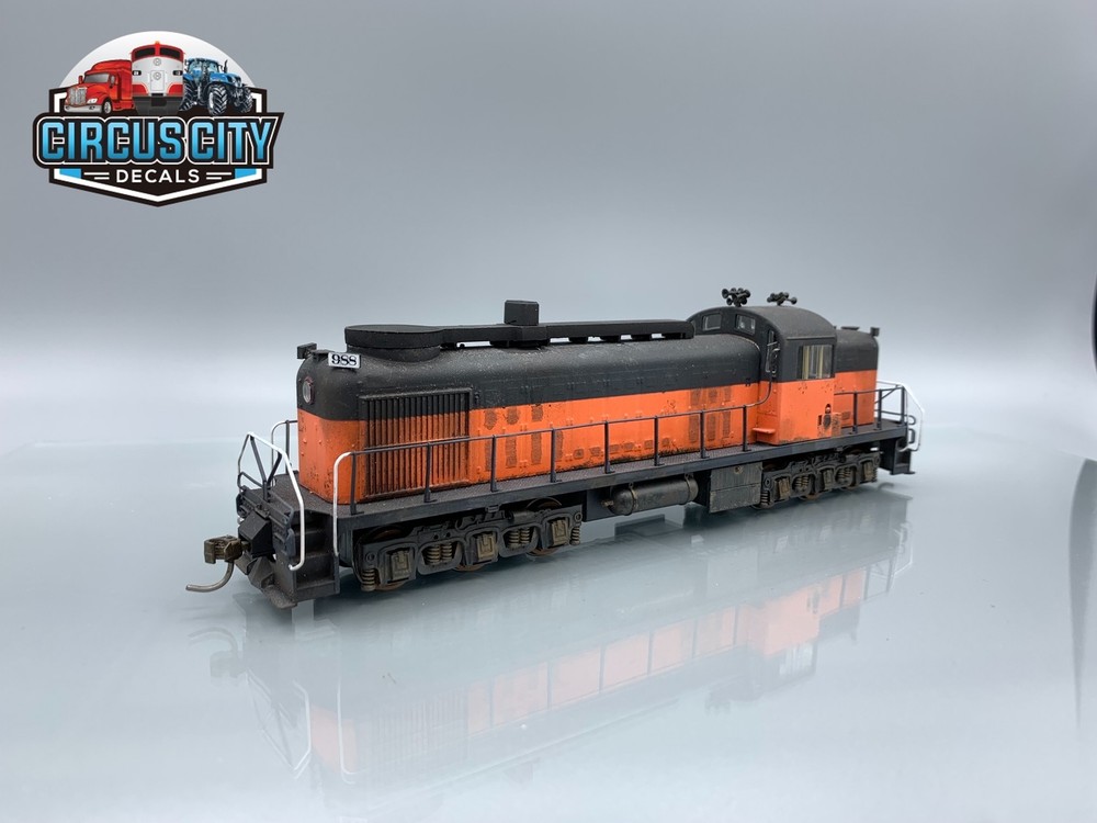 Alco Rooftop Ductwork HO Scale